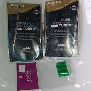 Lot of Addi Turbo Knitting Needles